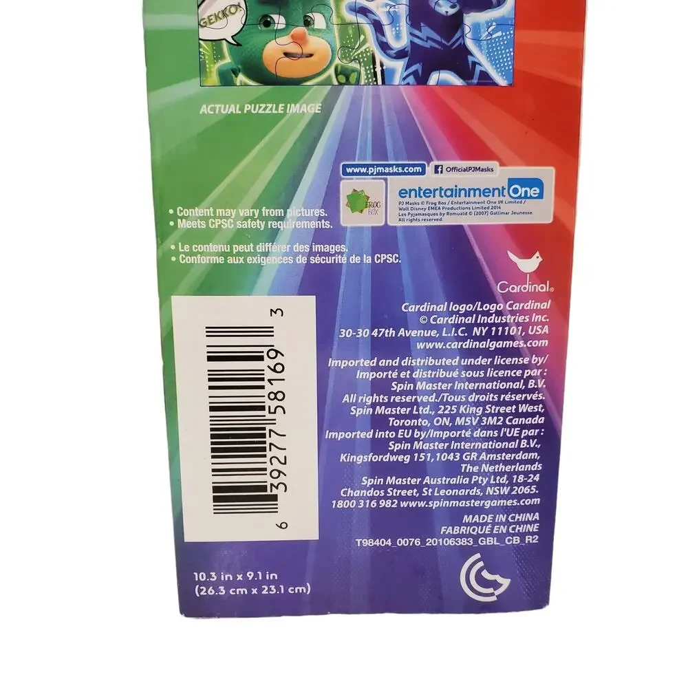 PJMASKS Puzzle Owlette Catboy Gekko PJ Masks Toys Puzzle